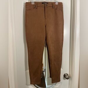 Liverpool L.A. Brown Suede ankle pants never worn